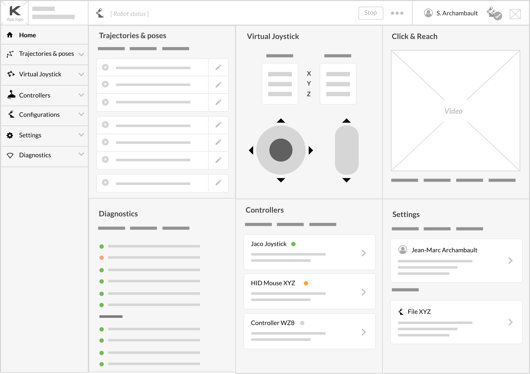 Kinova wireframe