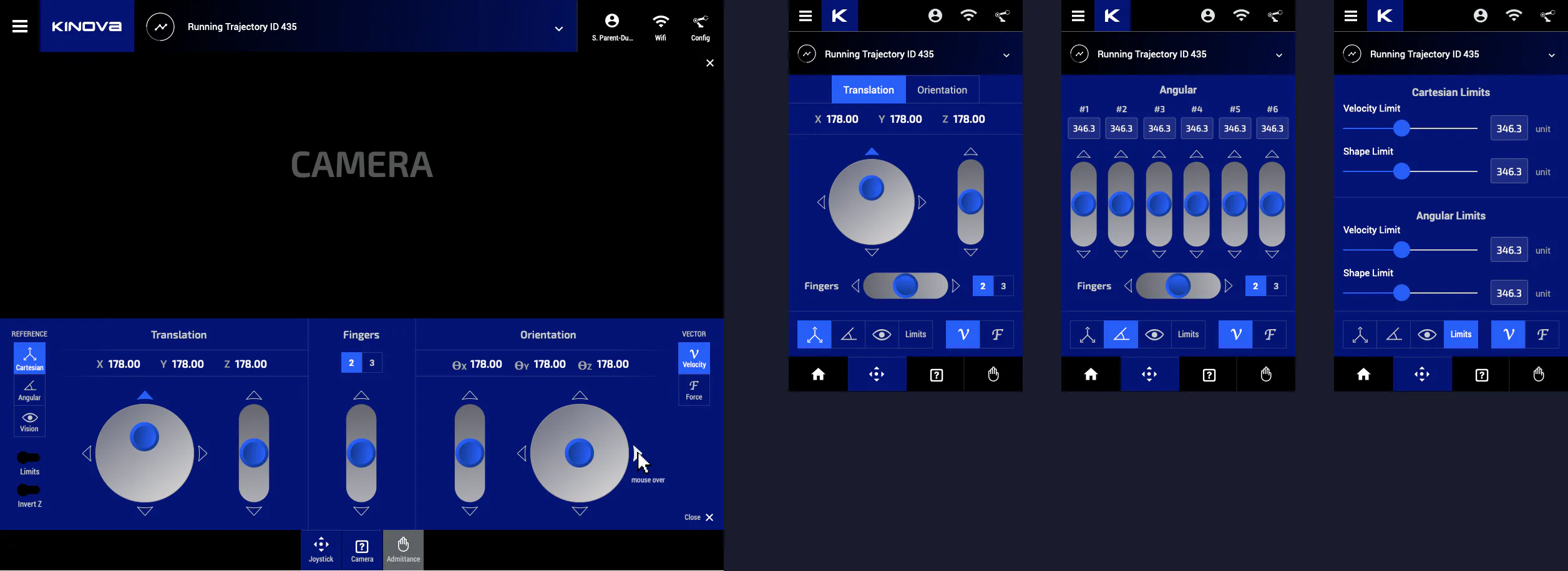 Detailed design: Joystick control