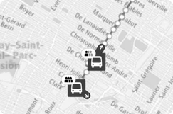 Montreal Transit Corporation (STM) — Bus and metro information tools